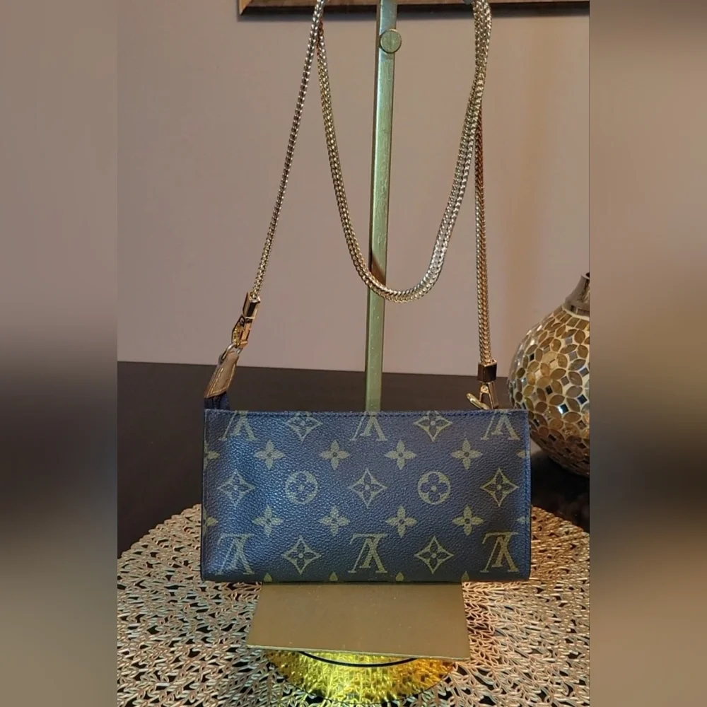 Authentic Louis Vuitton Monogram Pouch - Picture 3 of 12
